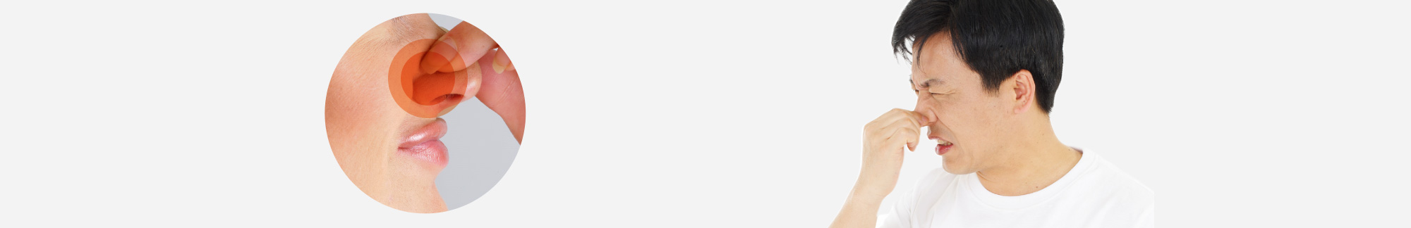 축농증으로 코 훌쩍거림이 심하고