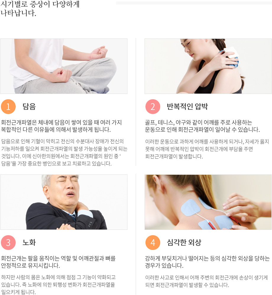 회전근개파열 원인